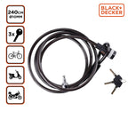BLACK+DECKER KABELSLOT BXCHBL7005 Ø10X2400MM - Tuincentrum Lopik