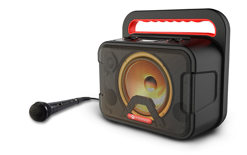 MOTOROLA SOUND ROKR 810 DRAADLOZE BLUETOOTH SPEAKER 40W ZWART - Tuincentrum Lopik