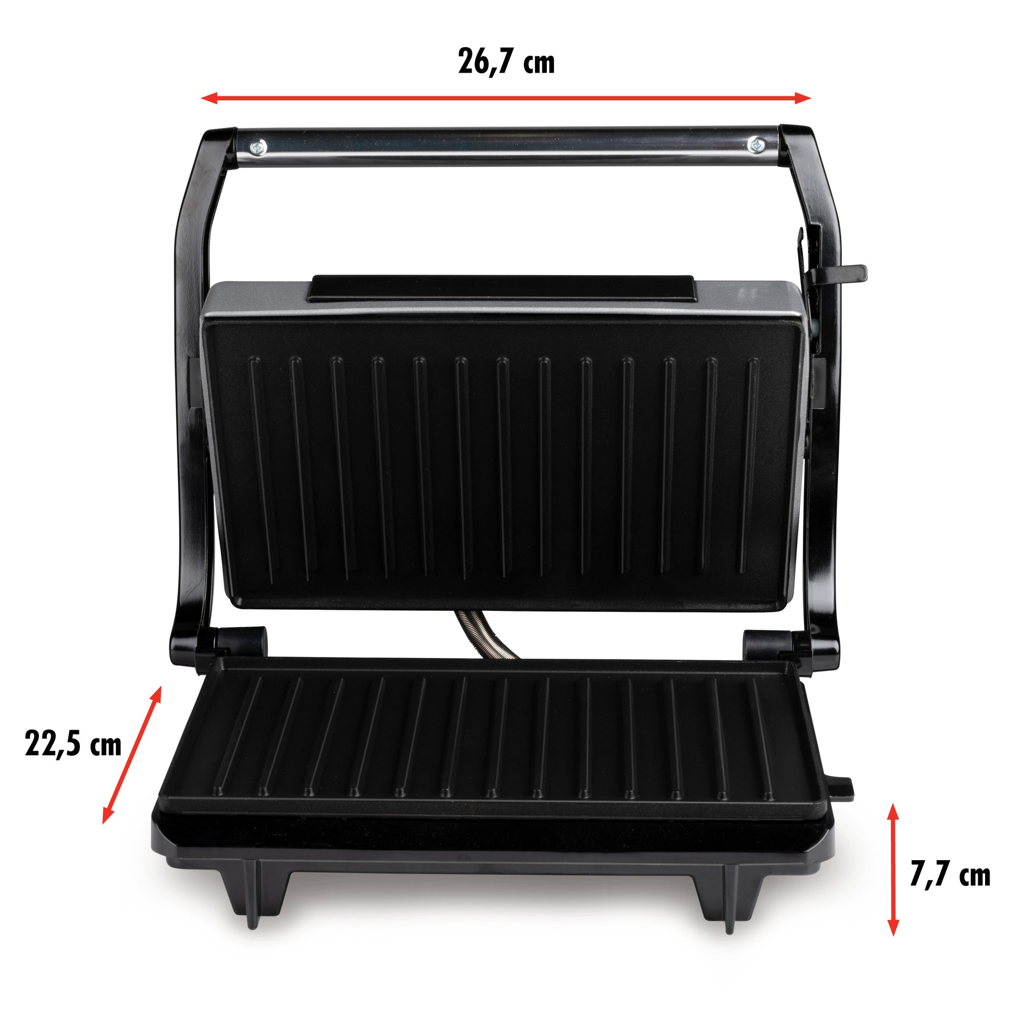 ALPINA CONTACTGRILL 700W VEELZIJDIGE ELEKTRISCHE GRILL - Tuincentrum Lopik