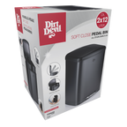 DIRT DEVIL PEDAL BIN 2X12L 3PC SOFT CLOSE - Tuincentrum Lopik