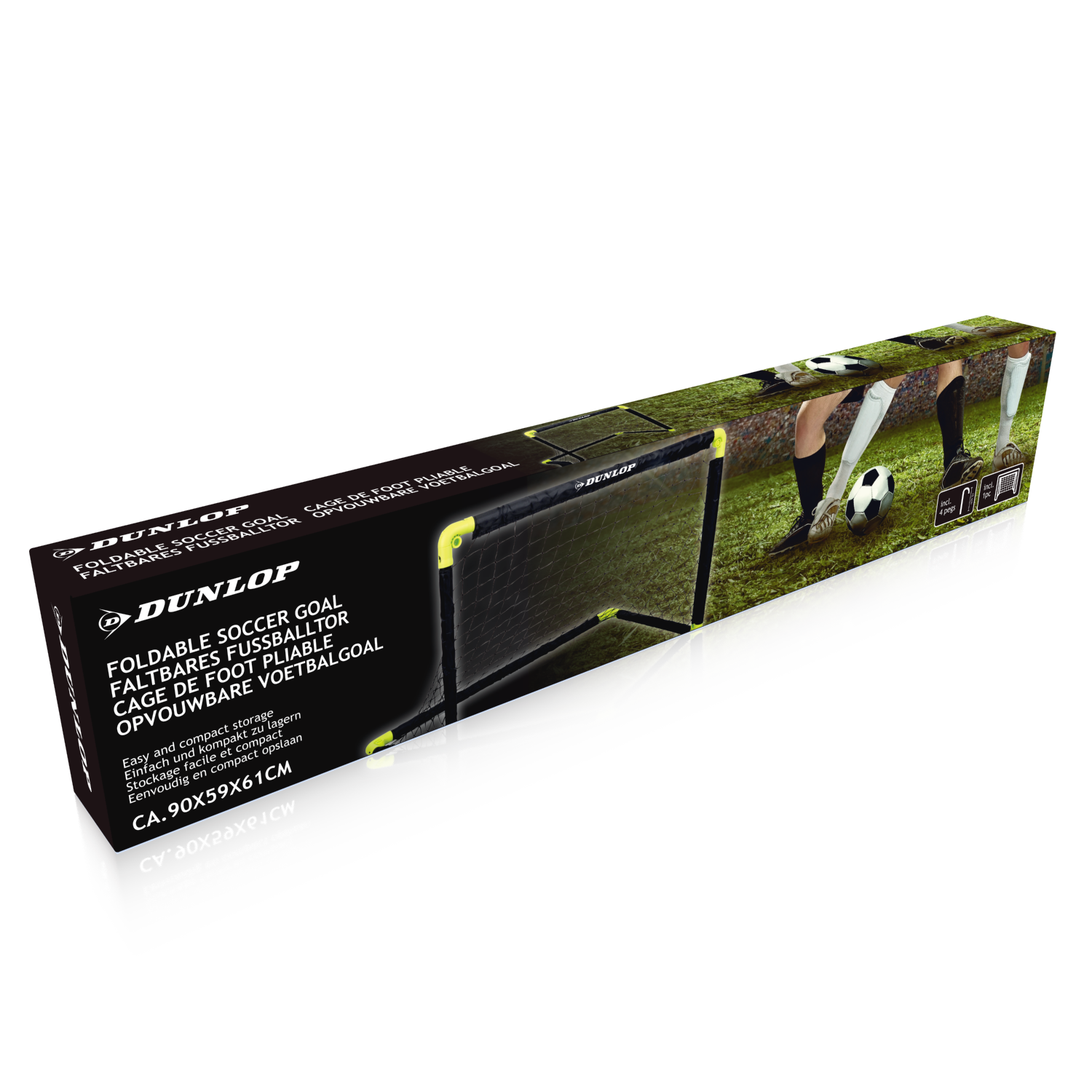 DUNLOP VOETBALDOEL 90X60,5X61CM - Tuincentrum Lopik