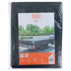 BLACK+DECKER AFDEKZEIL AANHANGER 3X4M 14 RINGEN ALUMINIUM WEERBESTENDIG - Tuincentrum Lopik