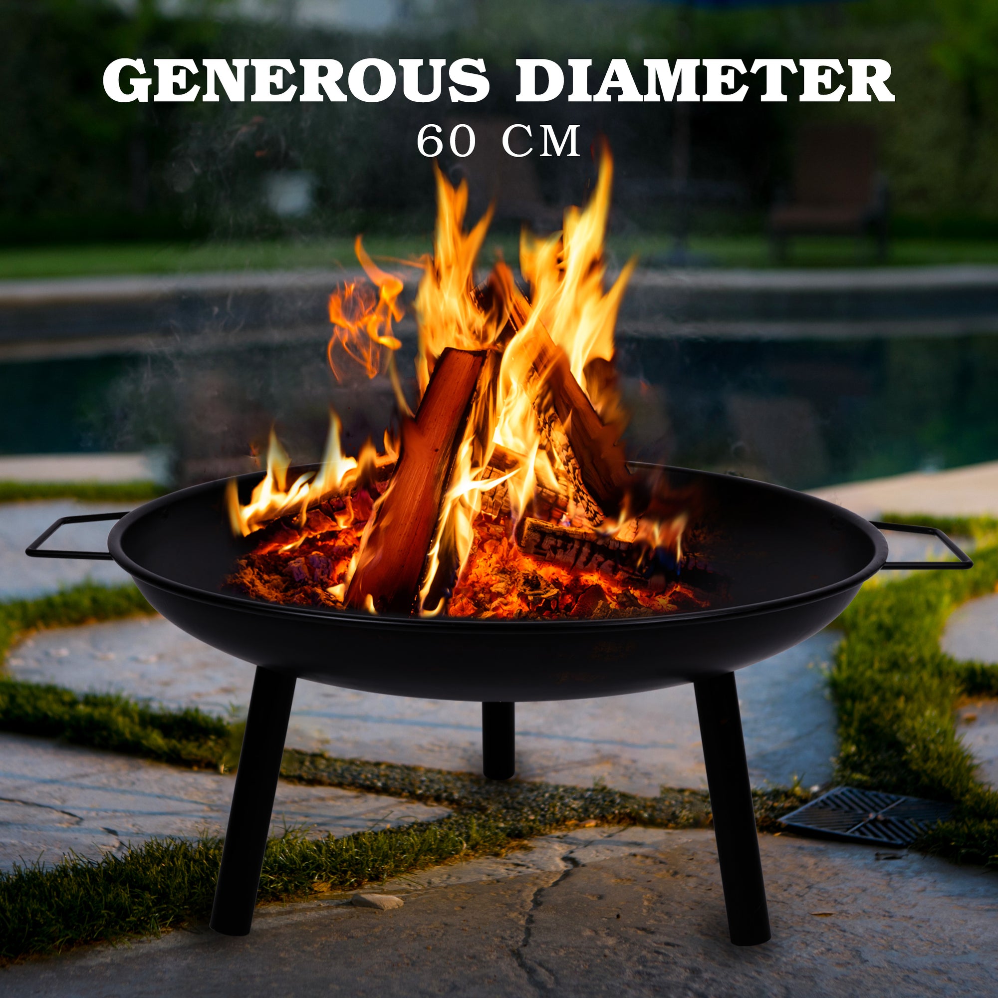 LONE STAR FIREPIT 60X60X29CM - Tuincentrum Lopik