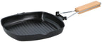 ALPINA GRILLPAN 24CM MET INKLAPBARE HANDGREEP - Tuincentrum Lopik