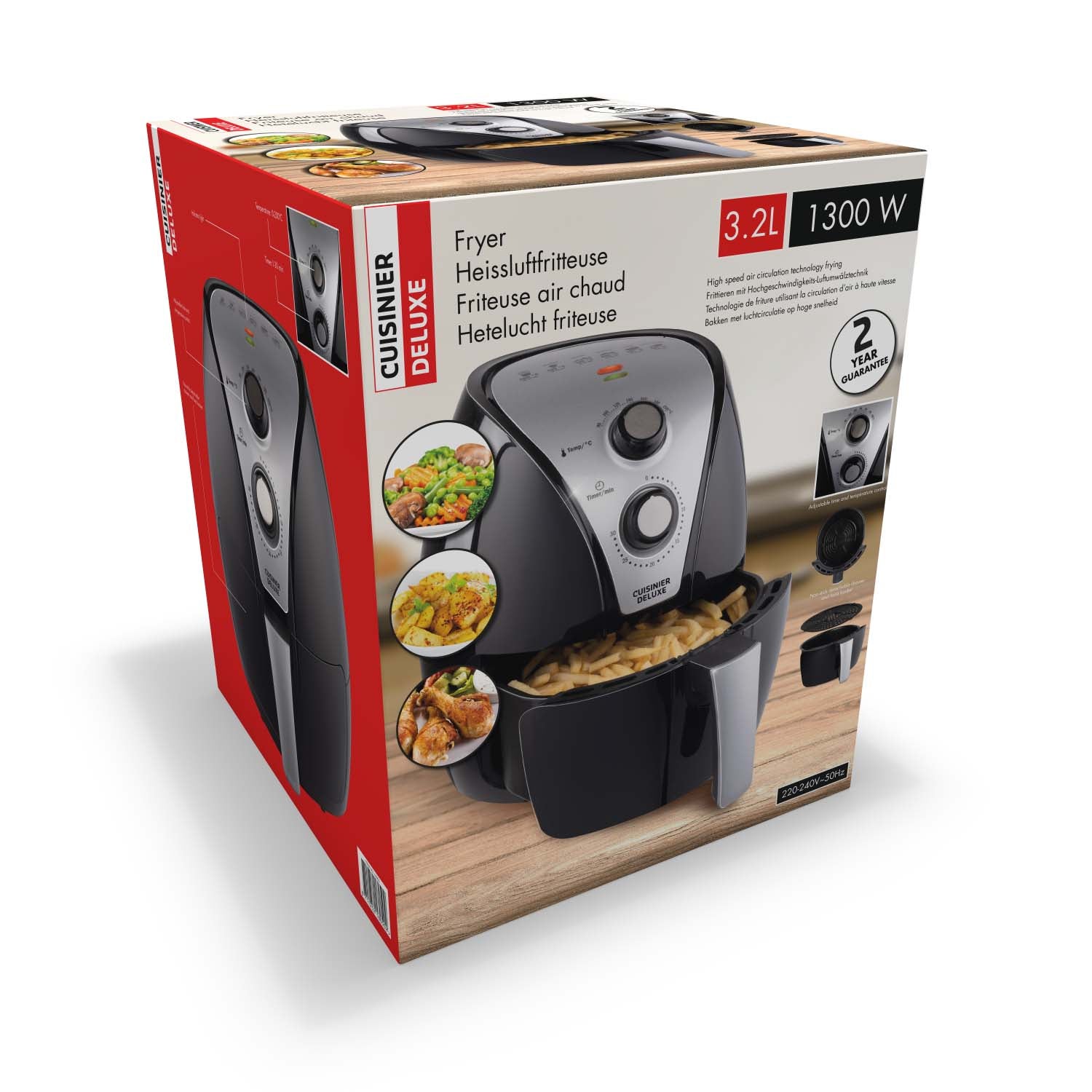 CUISINIER HETELUCHTFRITEUSE 3,2L - Tuincentrum Lopik