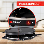 ALPINA RACLETTE GRILL GOURMET 8 PERSONEN - Tuincentrum Lopik