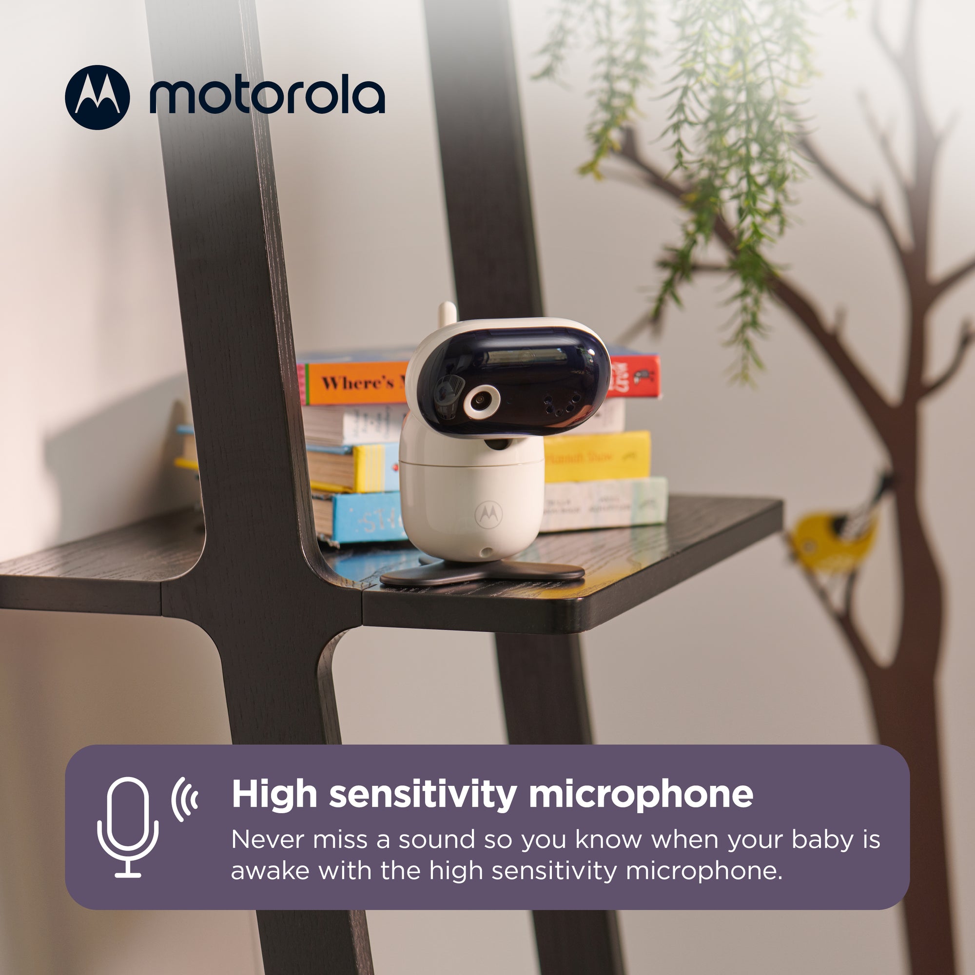 MOTOROLA VIDEO BABYFOON PIP1010 230V - Tuincentrum Lopik