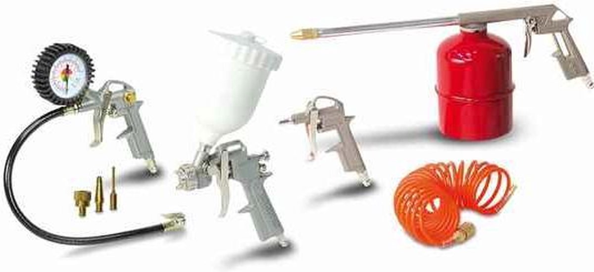 Air Tool Kit 8Pcs  9045671Stn
