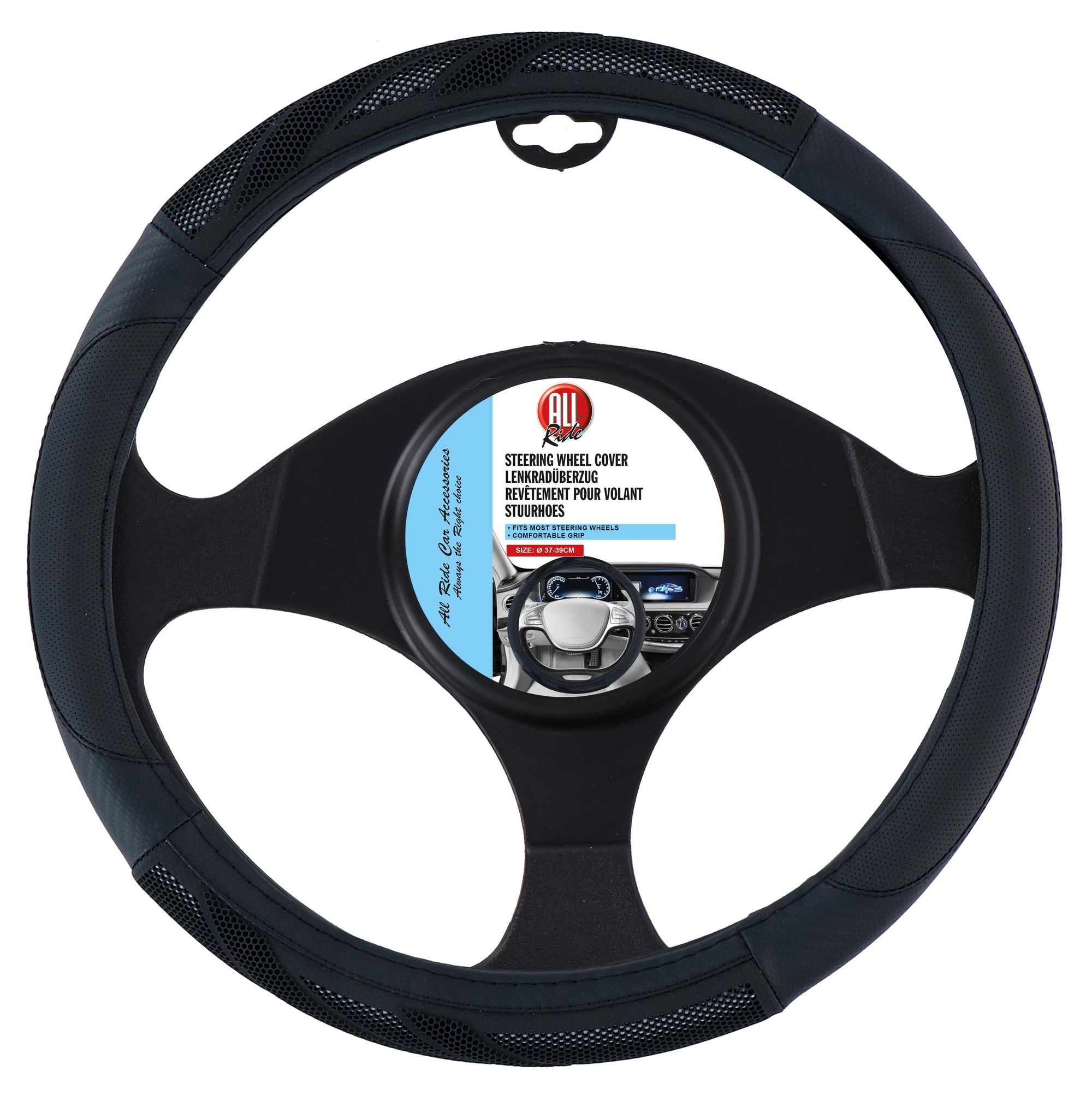 ALL RIDE STUURHOES AUTO 38CM ZWART - Tuincentrum Lopik