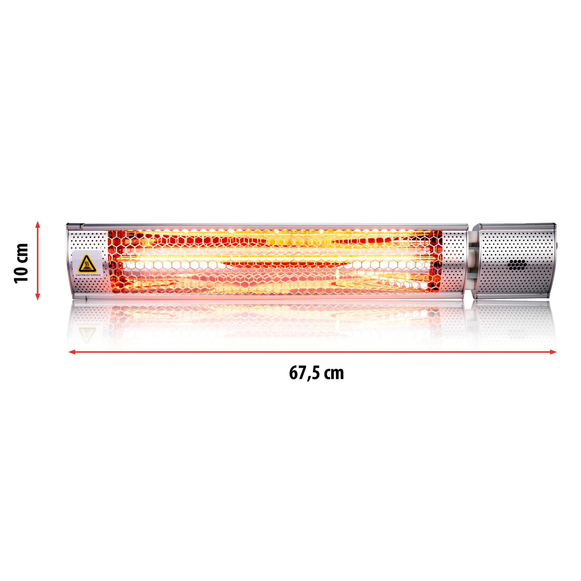 ALPINA HALOGEEN TERRASVERWARMER 2000W GOUD - Tuincentrum Lopik