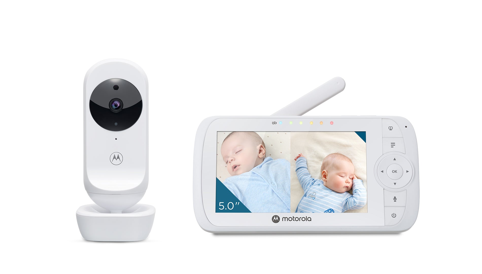 MOTOROLA VIDEO BABYFOON VM35 2.5 INCH WIT - Tuincentrum Lopik