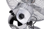 LIFETIME AIR TAFELVENTILATOR 30CM CHROOM RETRO - Tuincentrum Lopik