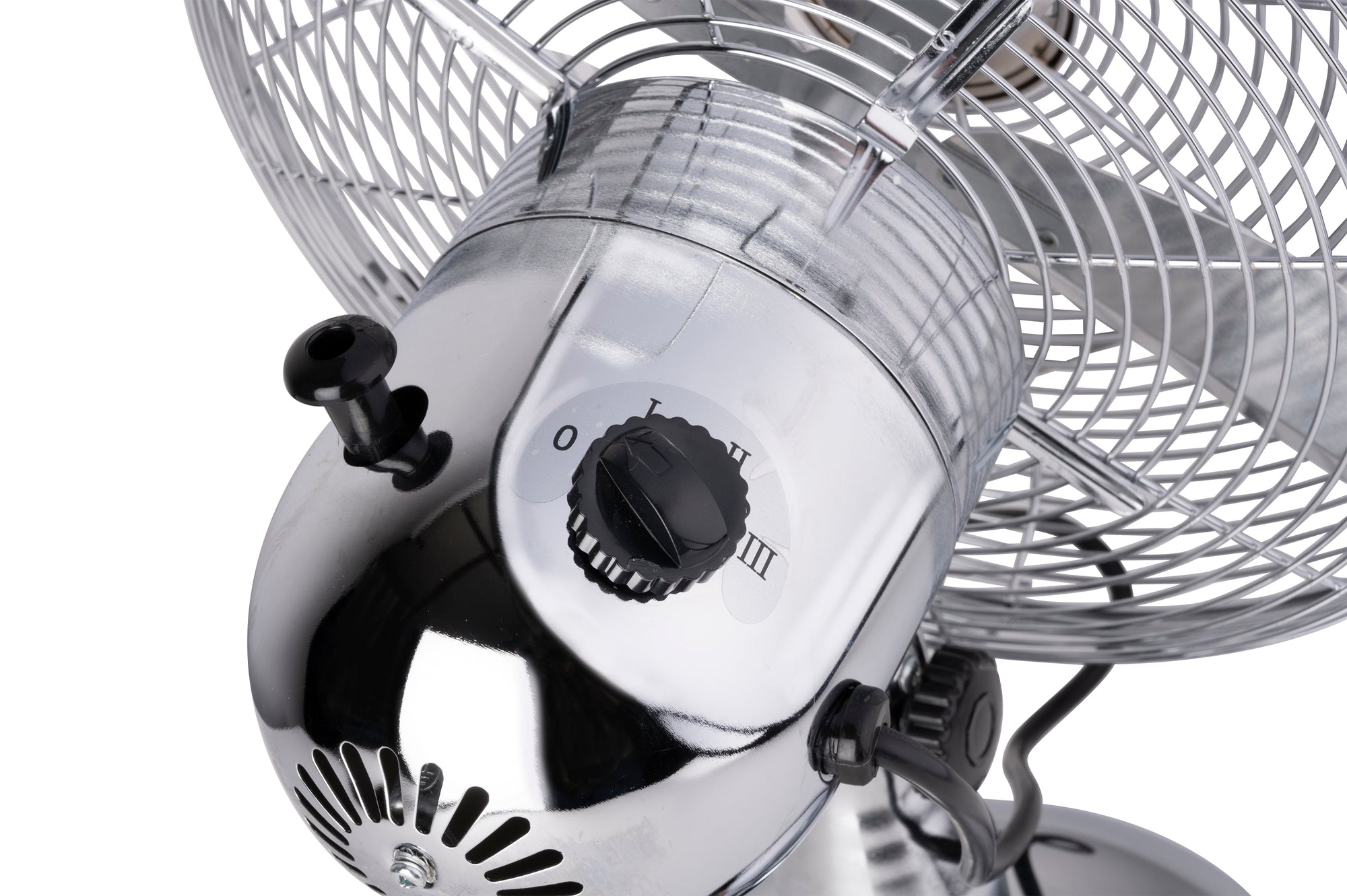 LIFETIME AIR TAFELVENTILATOR 30CM CHROOM RETRO - Tuincentrum Lopik