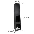 BBQ COLLECTION FIRE BASKET 36X36X150CM - Tuincentrum Lopik