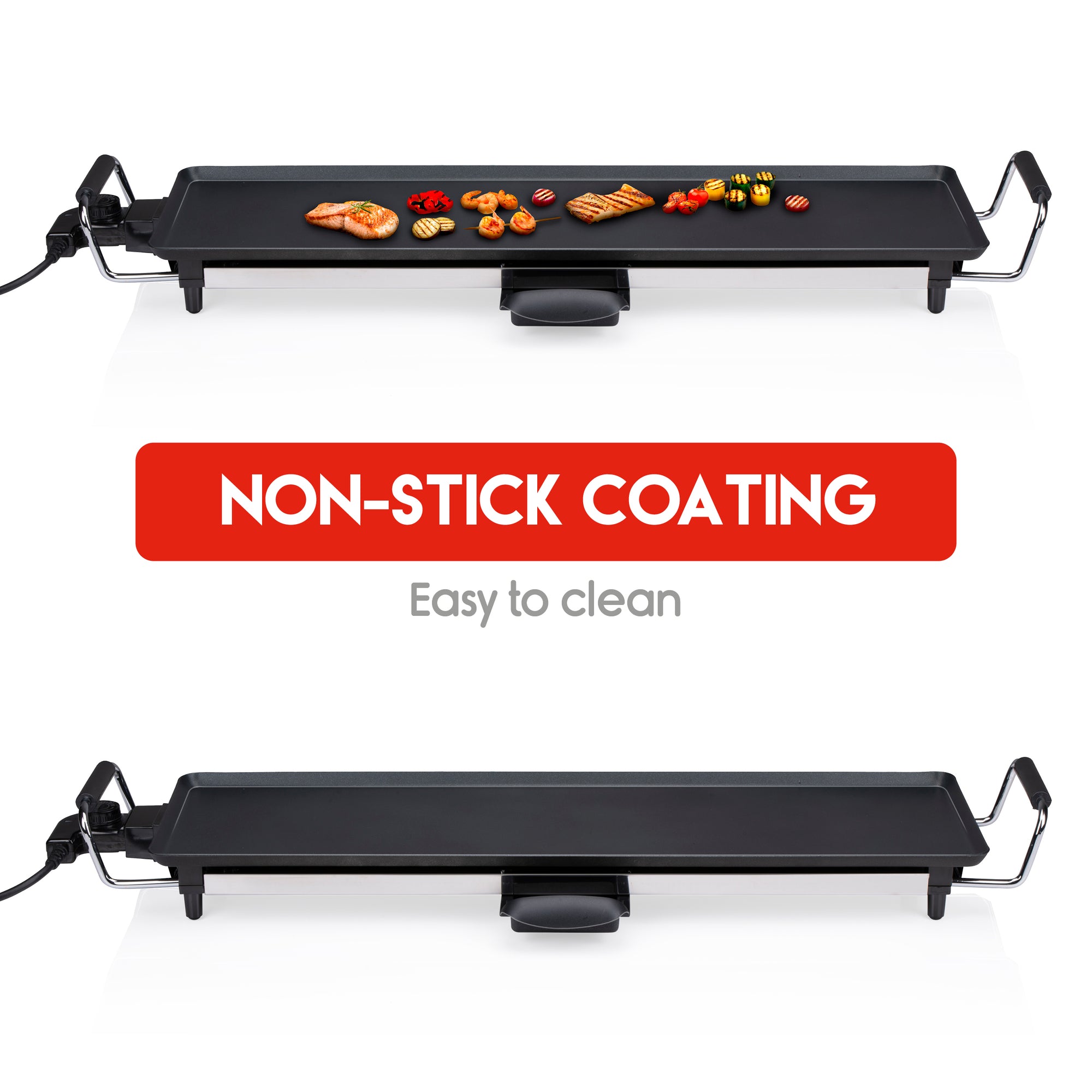 ALPINA TEPPANYAKI GRILLPLAAT 2000W 70X23CM - Tuincentrum Lopik