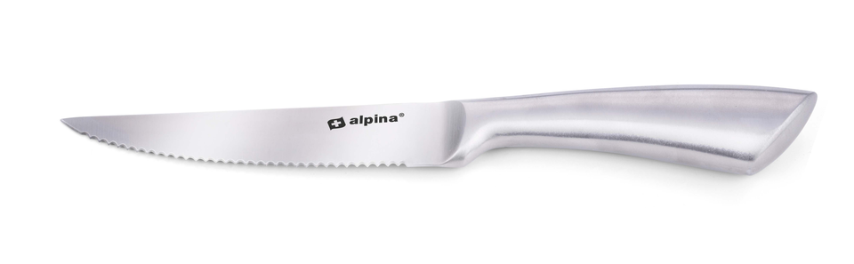 ALPINA STEAKMESSEN SET 4-DELIG IN HOUTEN BOX - Tuincentrum Lopik