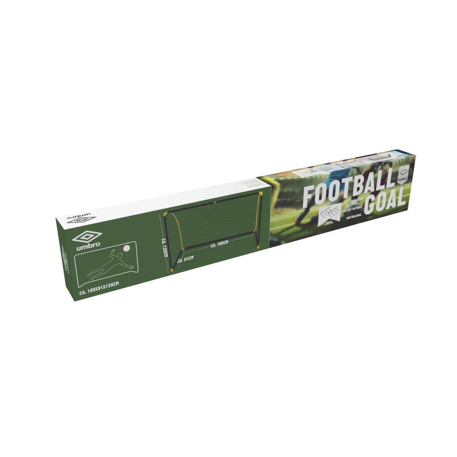 UMBRO SOCCER GOAL 178 X 92,5 X 123CM - Tuincentrum Lopik