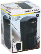 DUNLOP KOFFIEZETAPPARAAT 12V - COMPACTE KOFFIEMAKER VOOR IN DE AUTO - Tuincentrum Lopik