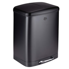 DIRT DEVIL PEDAL BIN 2X12L 3PC SOFT CLOSE - Tuincentrum Lopik