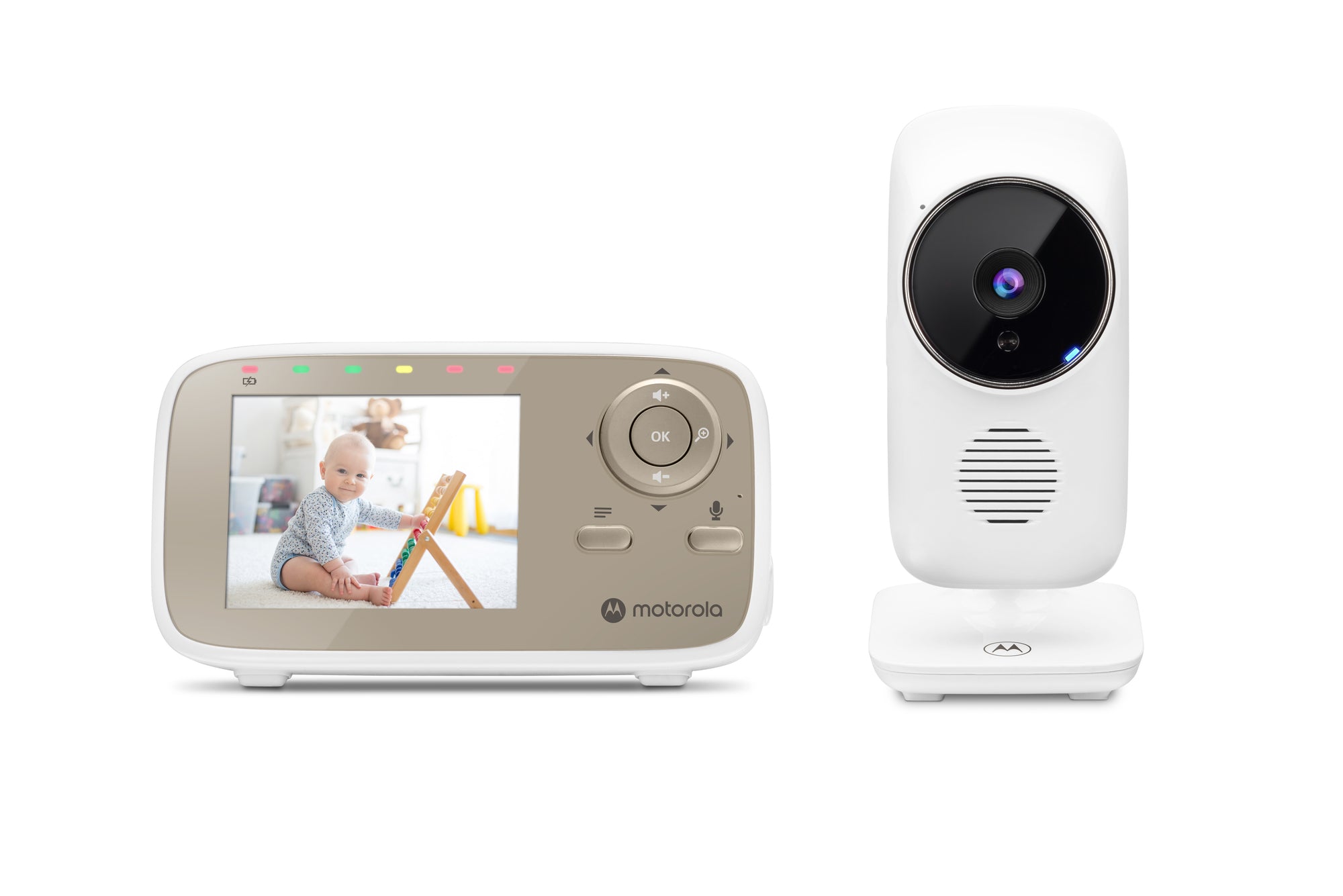 MOTOROLA VIDEO BABYFOON VM483 2.8 INCH WIT - Tuincentrum Lopik