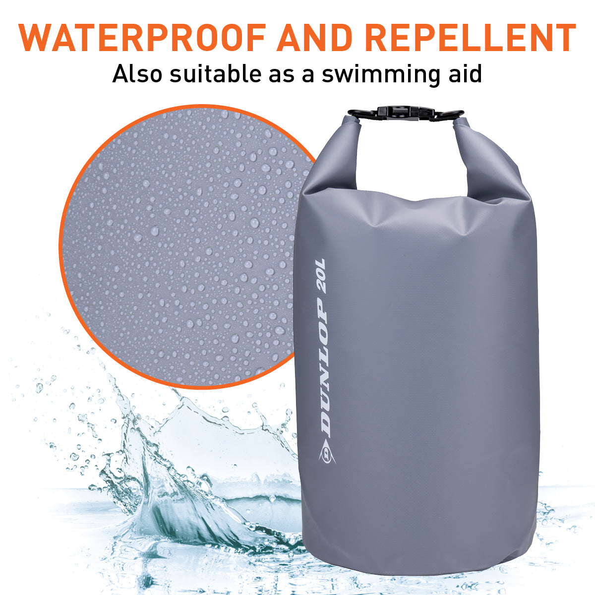 DUNLOP DRYBAG 20 LITER WATERDICHT - Tuincentrum Lopik