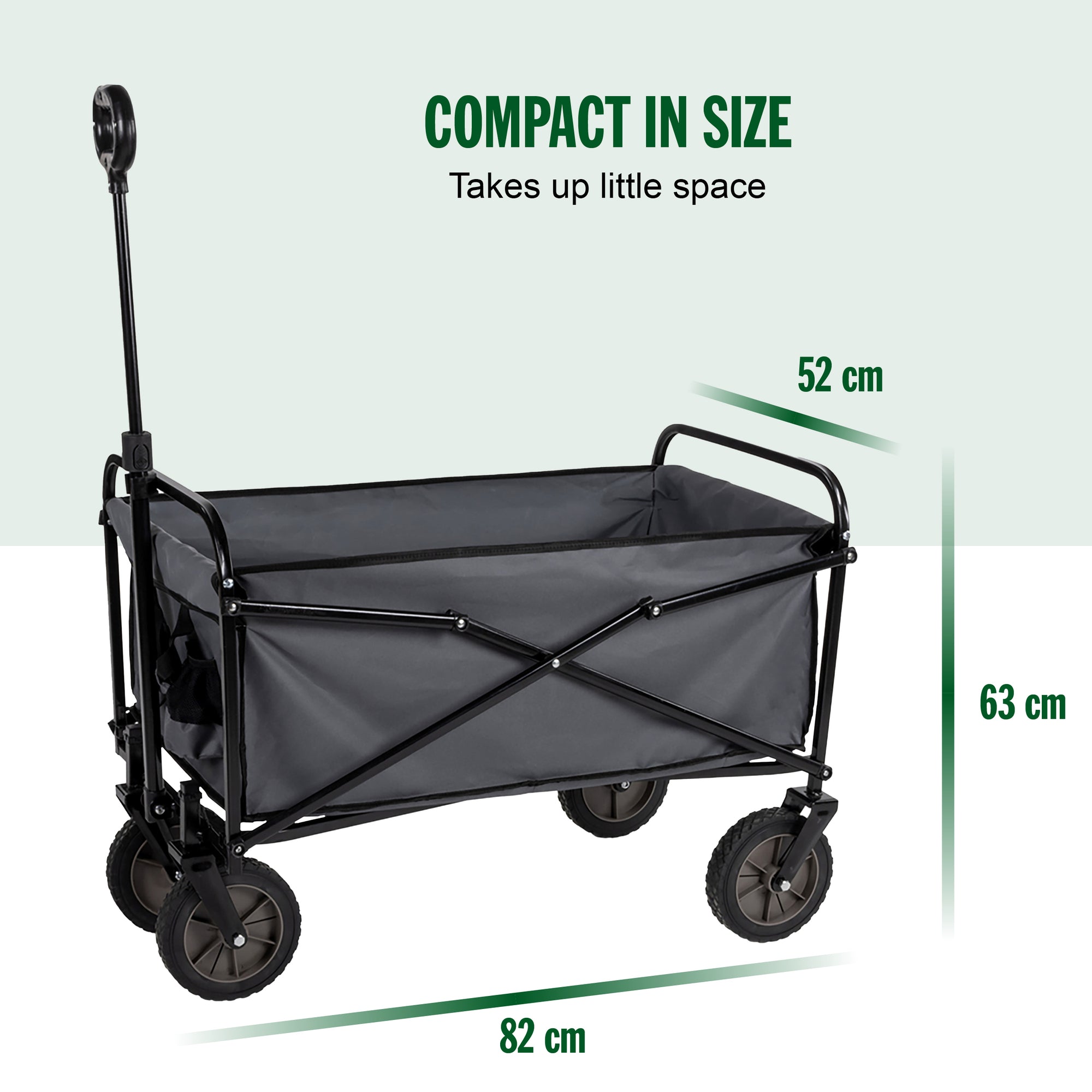 CAMP ACTIVE TROLLY FOLDABLE 82X52X63CM - Tuincentrum Lopik