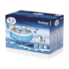 BESTWAY POOL FAST SET 305X76CM PVC - OPBLAASBAAR ZWEMBAD - Tuincentrum Lopik