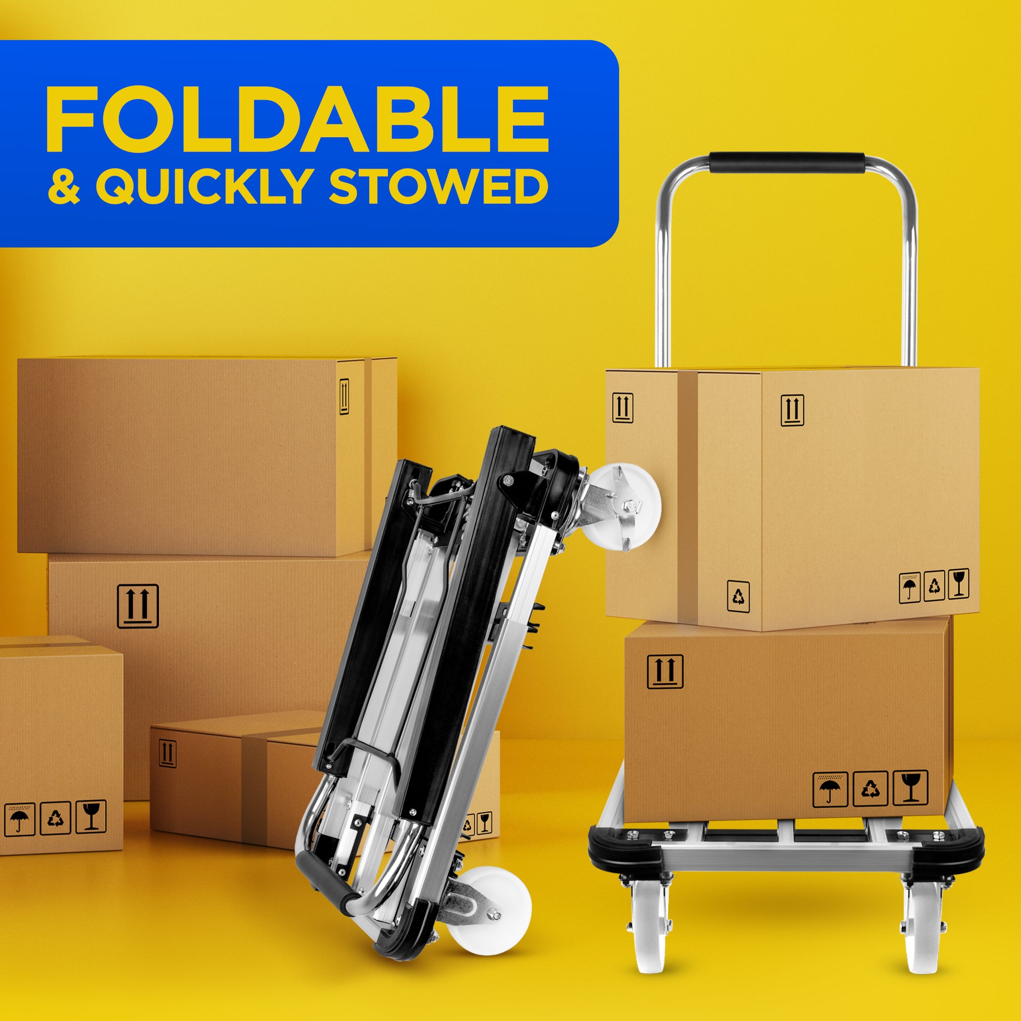 KINZO TROLLEY FOLDABLE 150KG - Tuincentrum Lopik