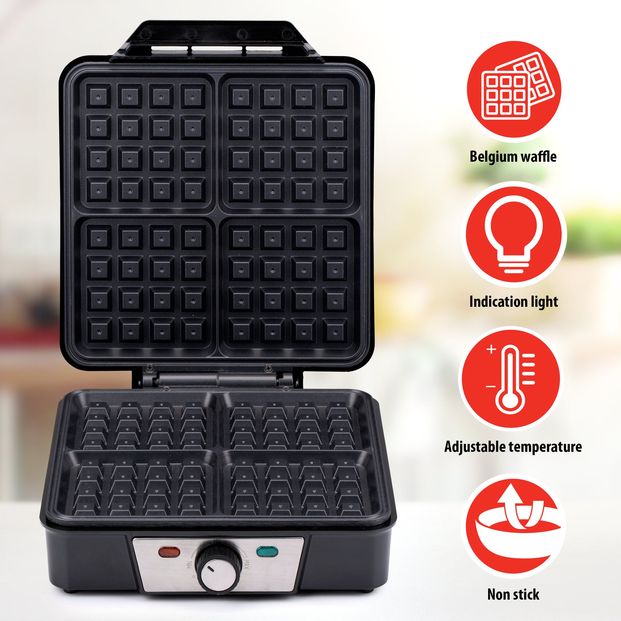 ALPINA WAFFLE MAKER 230V 1200W - Tuincentrum Lopik