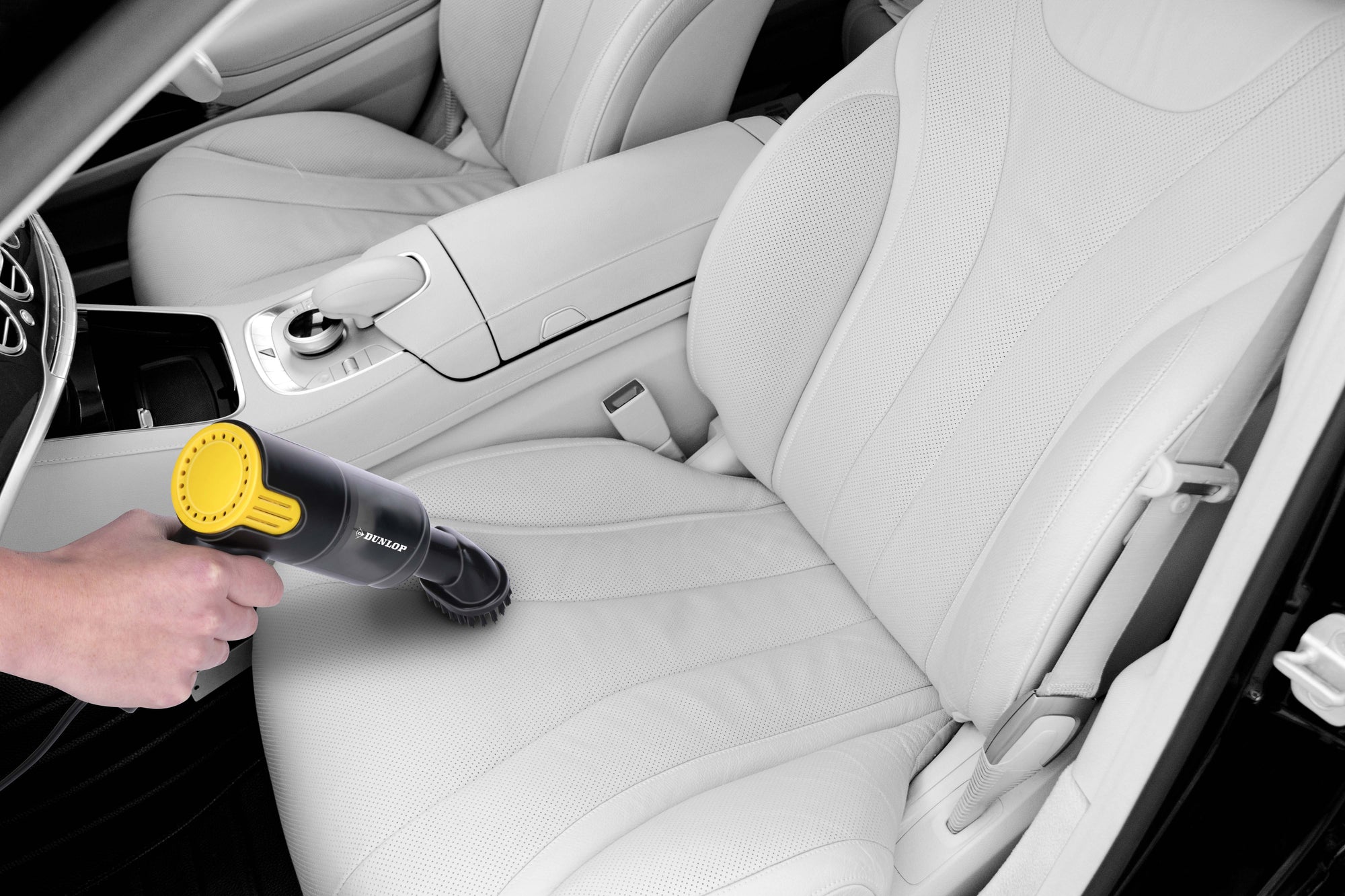 DUNLOP AUTOSTOFZUIGER 12V COMPACTE KRUIMELZUIGER - Tuincentrum Lopik