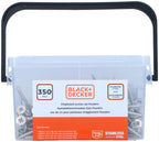 BLACK+DECKER SPAANPLAATSCHROEVEN SET RVS - Tuincentrum Lopik
