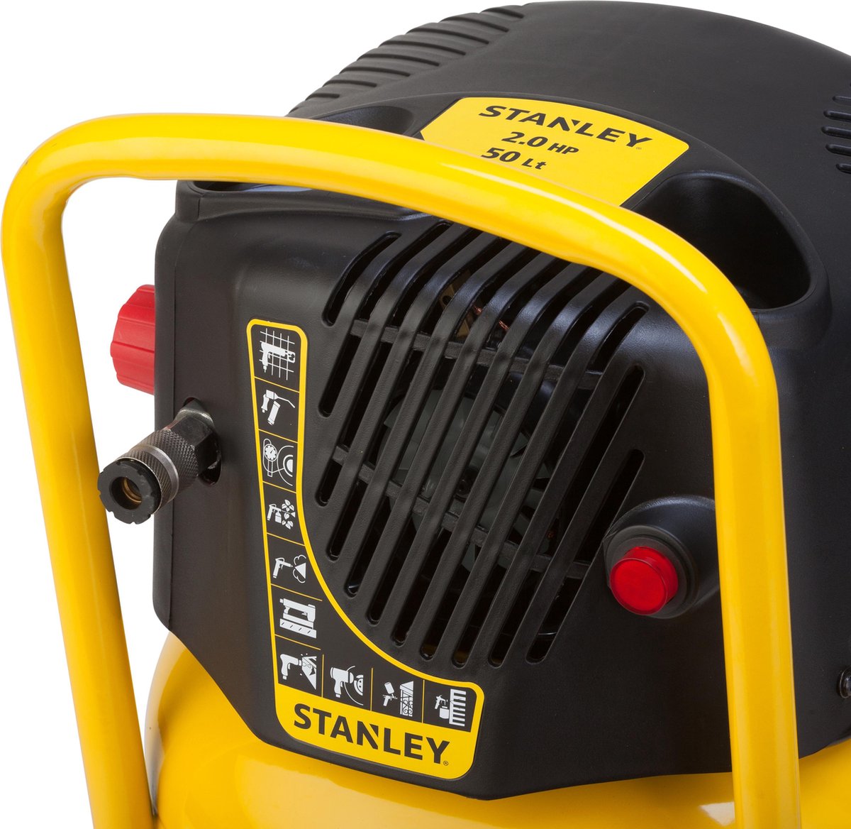 STANLEY LUCHTCOMPRESSOR D230/10/50V 50L 10BAR 1500W - Tuincentrum Lopik