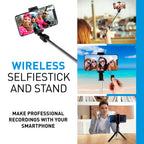 GRUNDIG SELFIESTICK 3-IN-1 MET STATIEF EN BLUETOOTH AFSTANDSBEDIENING - Tuincentrum Lopik