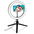 GRUNDIG SELFIE RINGLAMP OP STATIEF 25CM 120 LED - Tuincentrum Lopik