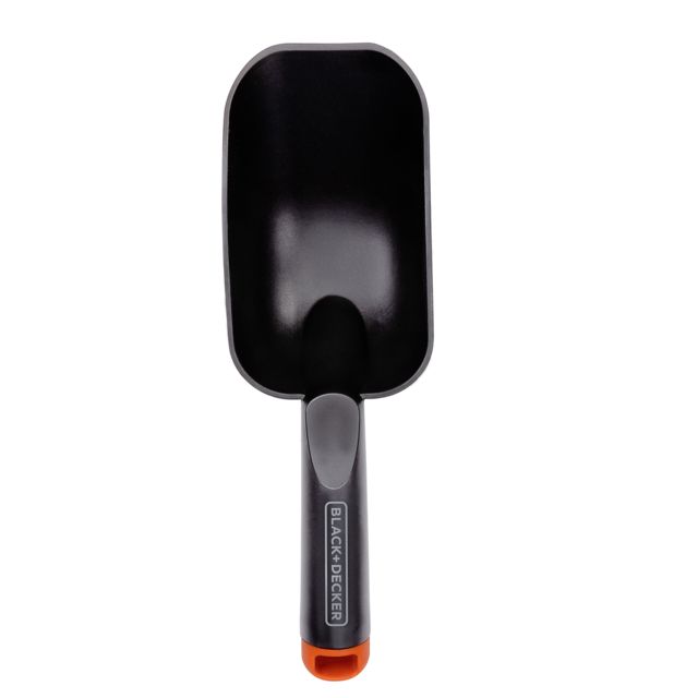 BLACK+DECKER TUINSCHEPJE ROND POLYPROPYLEEN 28,5CM MET OPHANGOOG - Tuincentrum Lopik