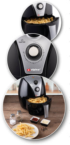 ALPINA HETELUCHTFRITEUSE 3,2L - Tuincentrum Lopik