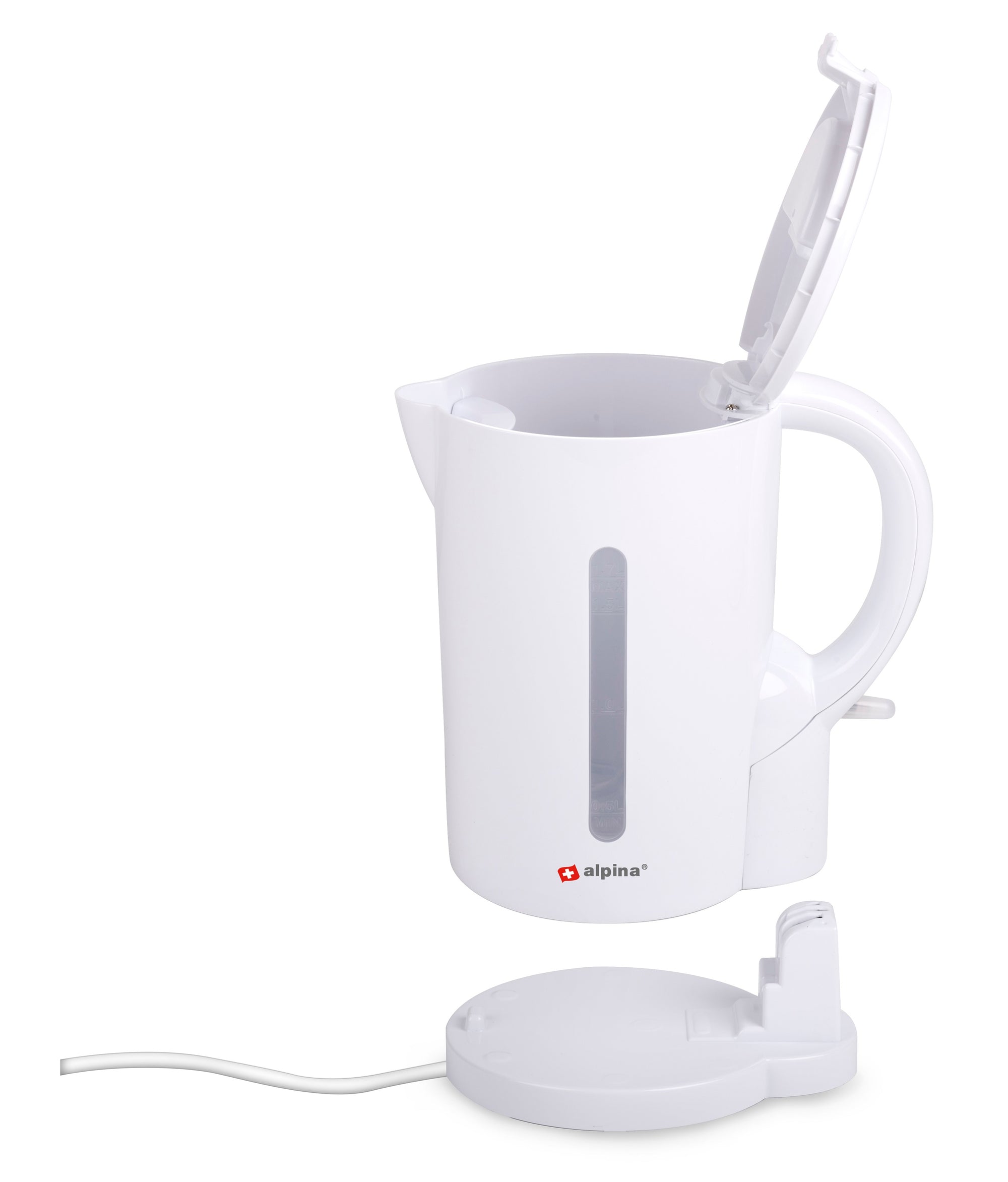 ALPINA WATERKOKER 1,7L WIT - Tuincentrum Lopik