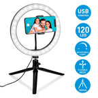 GRUNDIG SELFIE RINGLAMP Ø25CM 120 LEDS - Tuincentrum Lopik