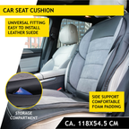 DUNLOP AUTO STOELHOES PVC/SUEDE MET ZIJSTEUN - Tuincentrum Lopik