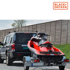 BLACK+DECKER SPANBAND MET RATEL 125KG 5M - Tuincentrum Lopik