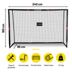 DUNLOP SOCCER GOAL 240 X 160 X 85CM - Tuincentrum Lopik