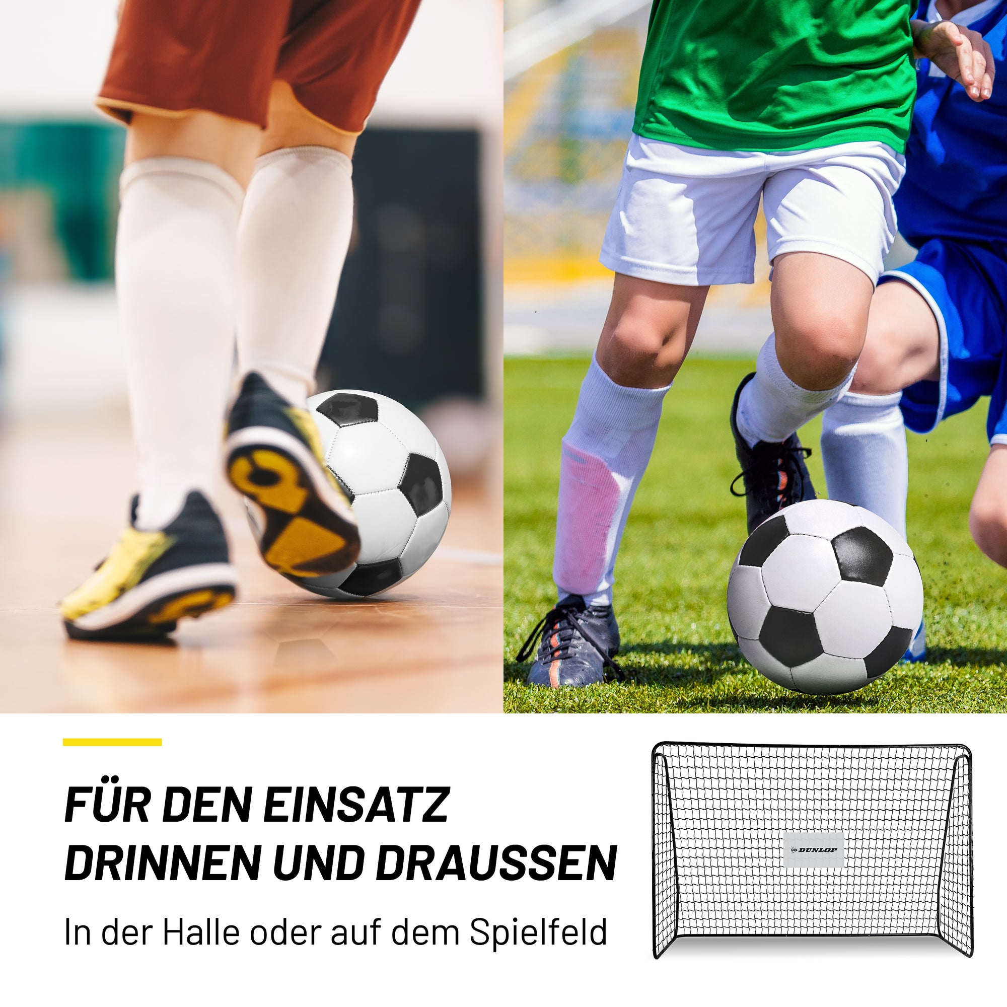 DUNLOP VOETBALDOEL 300 X 205 X 120 CM - Tuincentrum Lopik