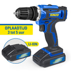 KINZO ACCUBOORMACHINE 14.4V - Tuincentrum Lopik