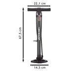 DUNLOP FIETSPOMP DUBBELE KAMER 65CM - Tuincentrum Lopik