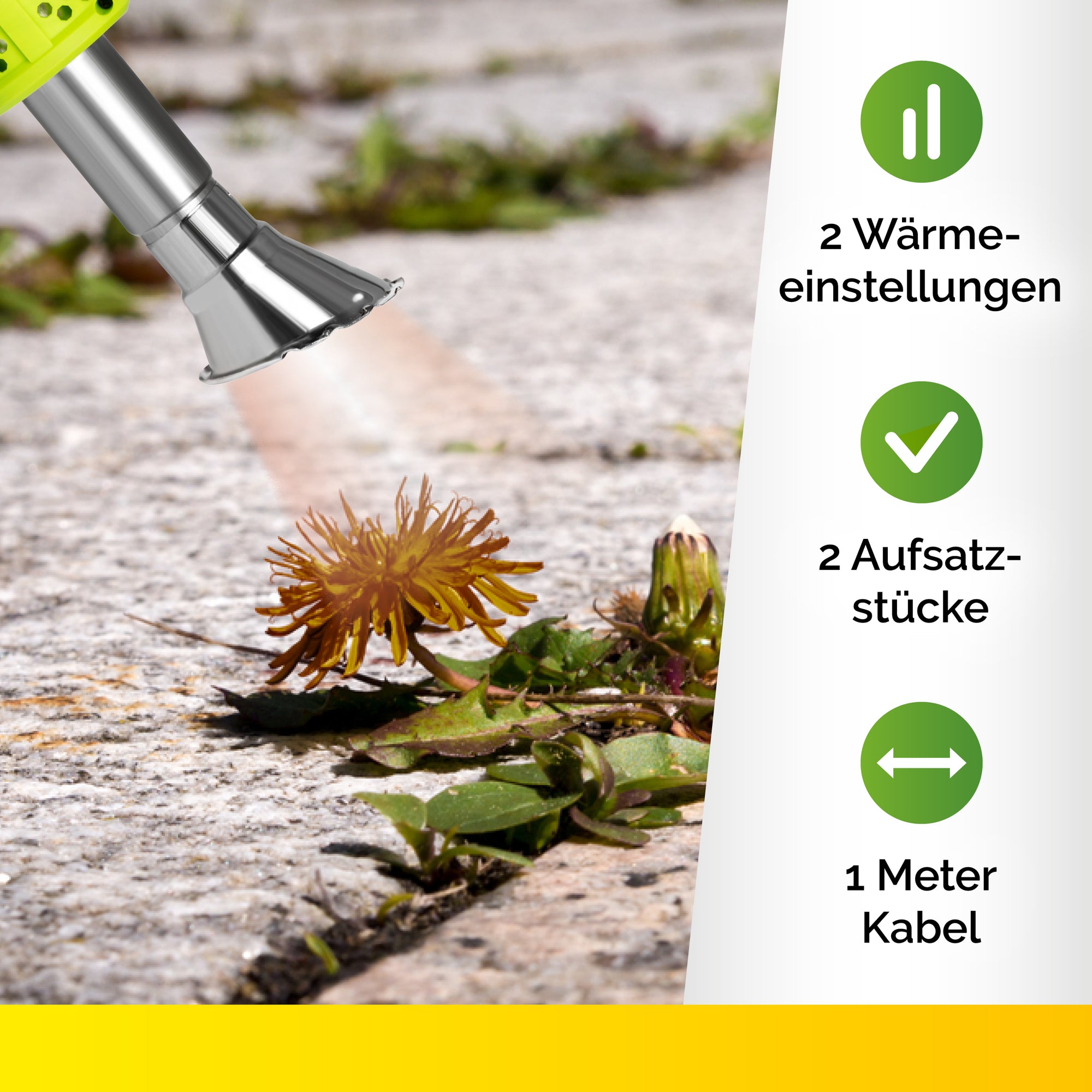 KINZO ELEKTRISCHE ONKRUIDBRANDER 98 CM 230V - Tuincentrum Lopik
