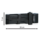 DUNLOP OPVOUWBAAR FIETSSLOT 85CM MET FRAMEHOUDER - Tuincentrum Lopik