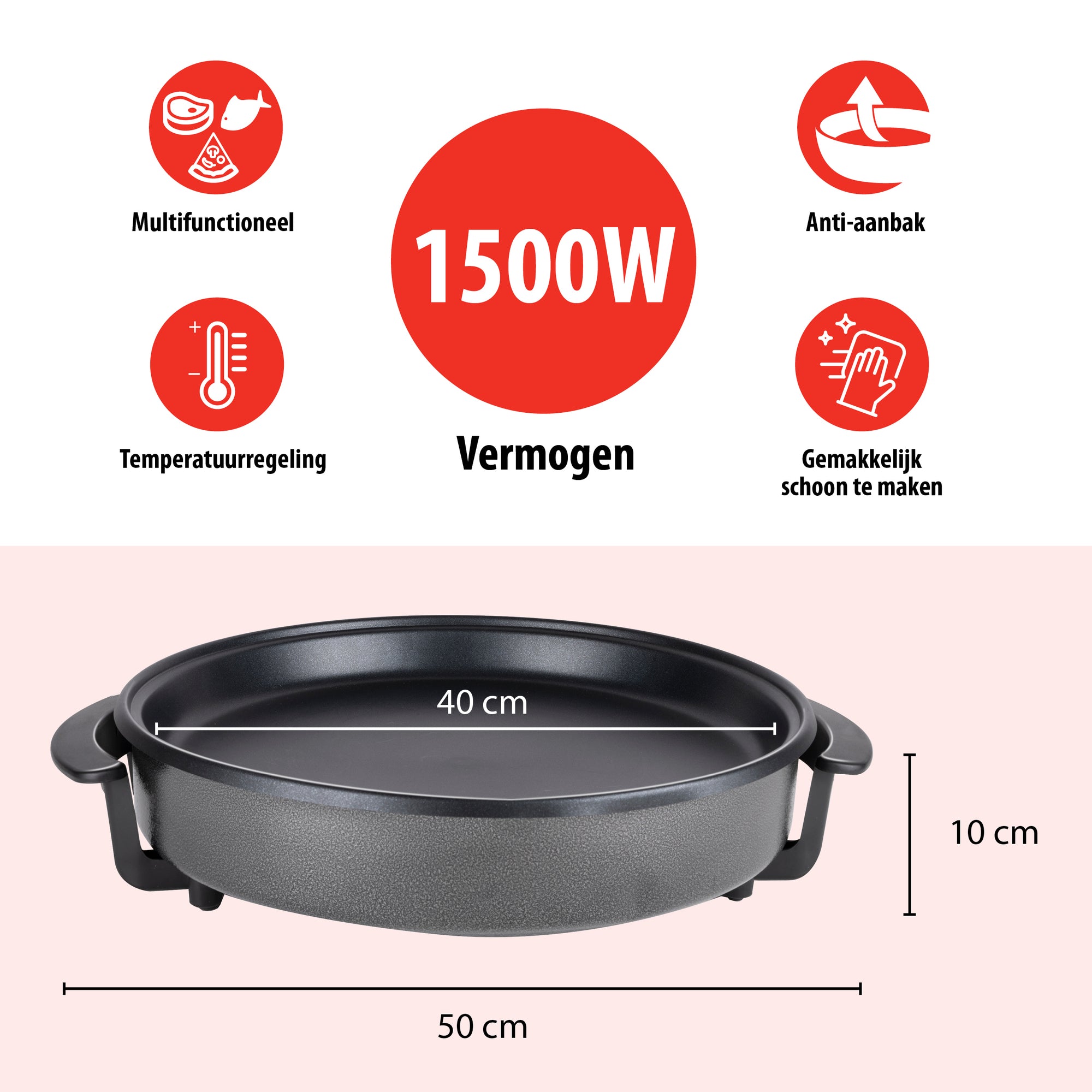 ALPINA PARTY PAN 230V Ø40CM - Tuincentrum Lopik