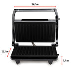 ALPINA CONTACTGRILL 700W VEELZIJDIGE ELEKTRISCHE GRILL - Tuincentrum Lopik