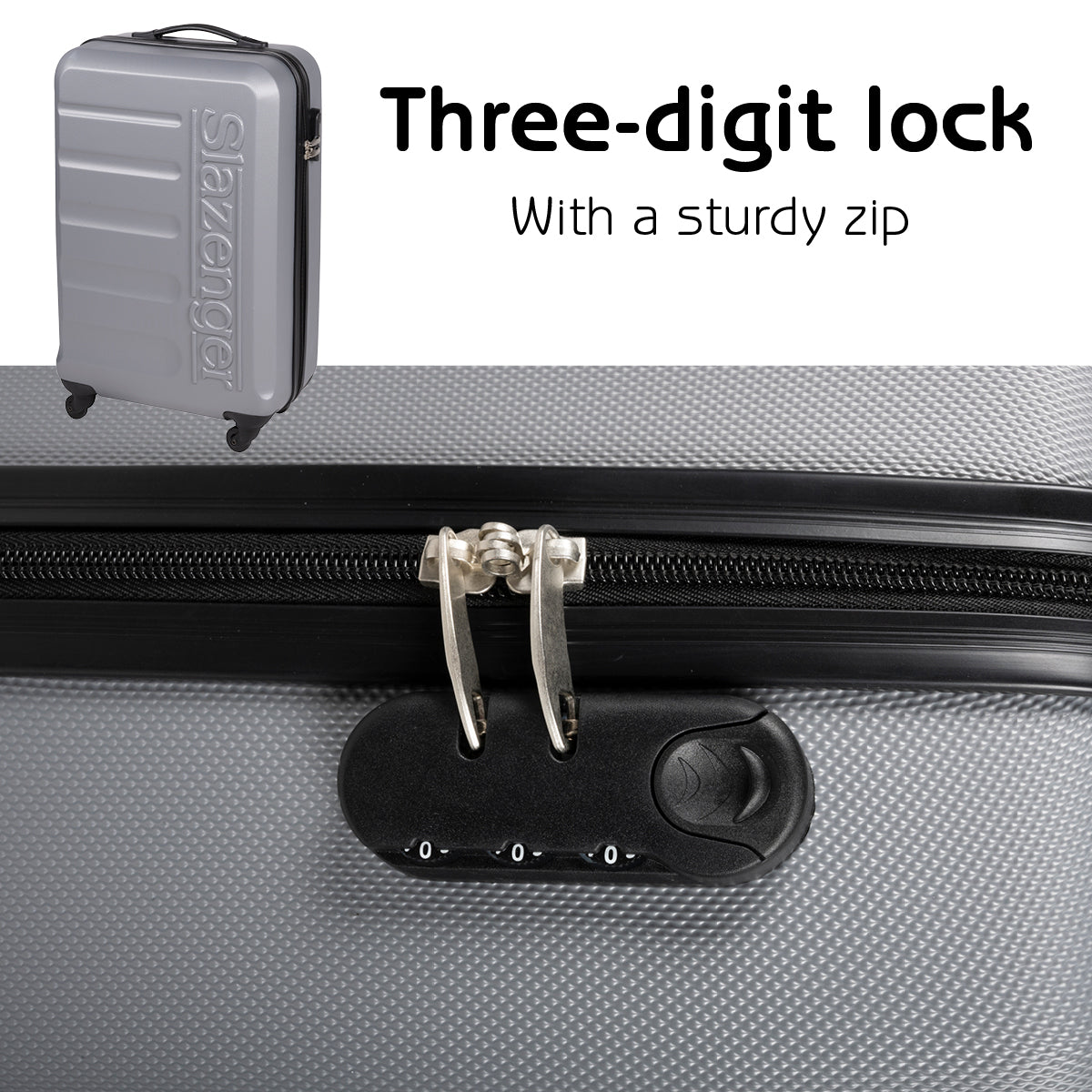 SLAZENGER HARDCASE KOFFERSET 3-DELIG - Tuincentrum Lopik