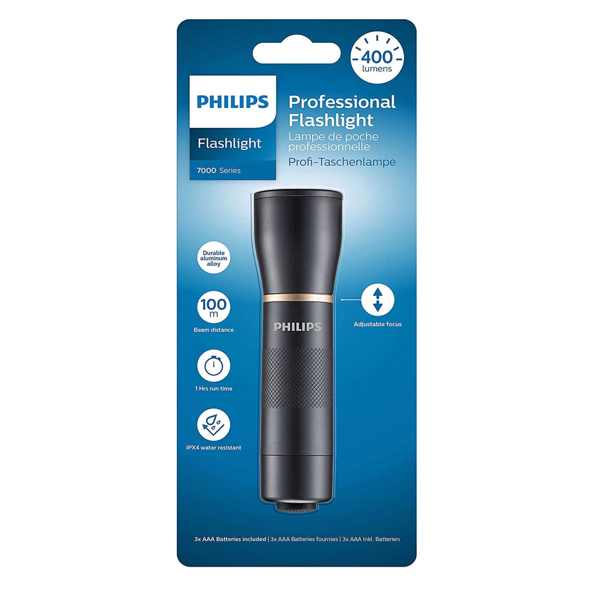 PHILIPS SFL7000T LED ZAKLAMP 400 LUMEN IPX4 ALUMINIUM 100M - Tuincentrum Lopik